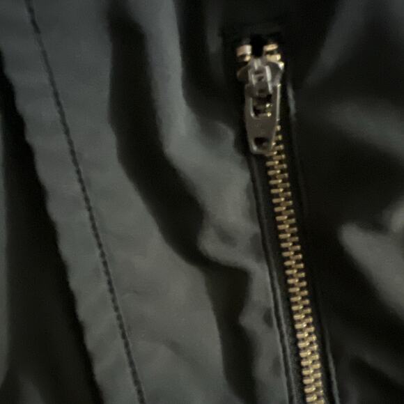 Athleta Womens Run With It Skort Green/Black Hombre Stretch Zip Pocket Size XL - Picture 12 of 13